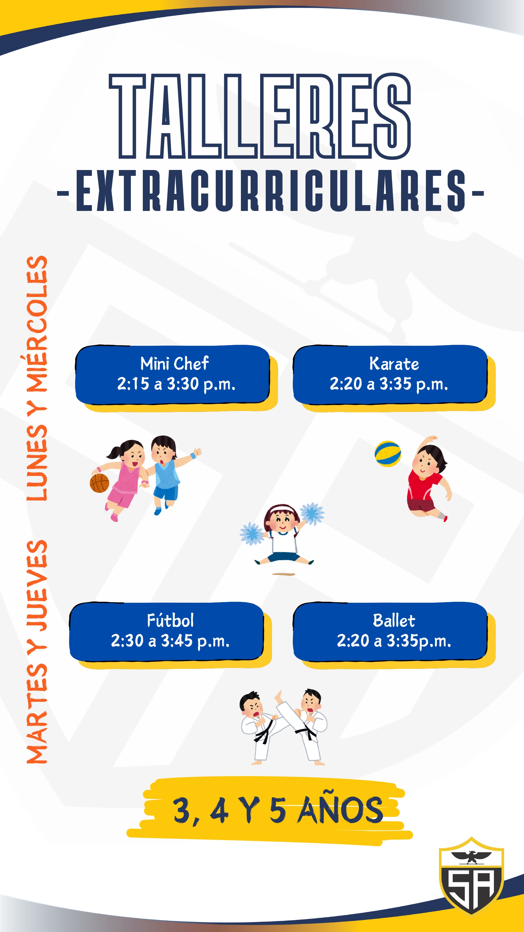 TALLERES PRE-SCHOOL